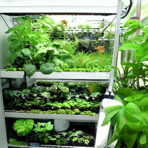 To show hydroponic Garden